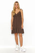 Robe de jour model 194338 Makadamia
